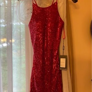 La Femme short sequin party dress. Brand new. Size 0